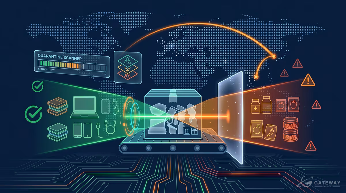 Hàng cấm gửi đi Hàn Quốc 2026: danh sách theo MFDS và hải quan Hàn
