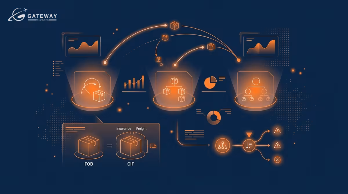 Khai báo giá trị hàng hóa gửi quốc tế: quy định và cách tính