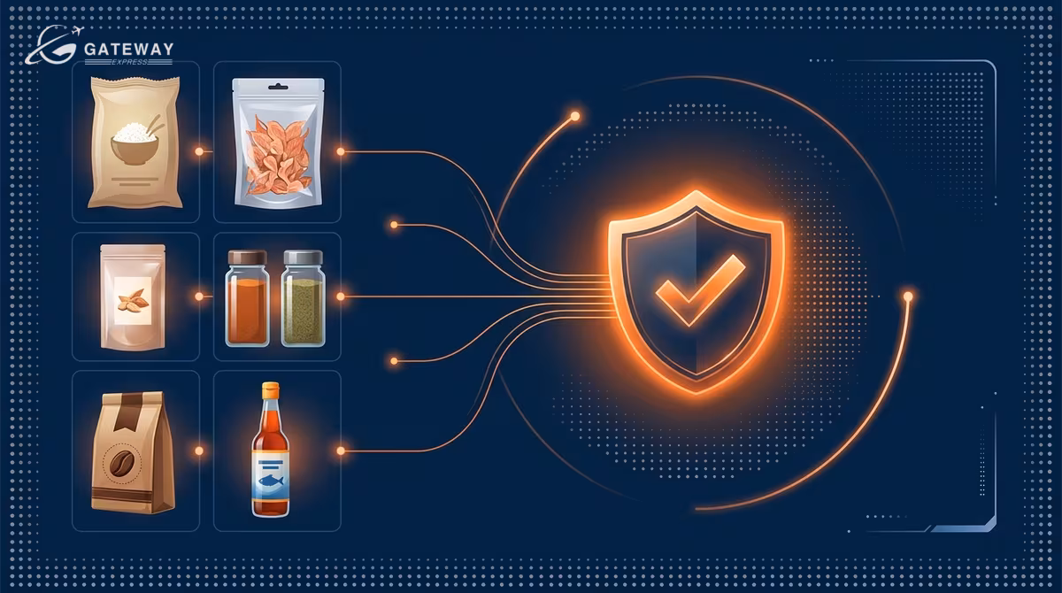 Gửi thực phẩm đi Mỹ — thủ tục FDA Prior Notice, FSVP, danh mục được phép