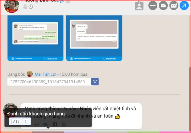 Phản hồi khách hàng 12