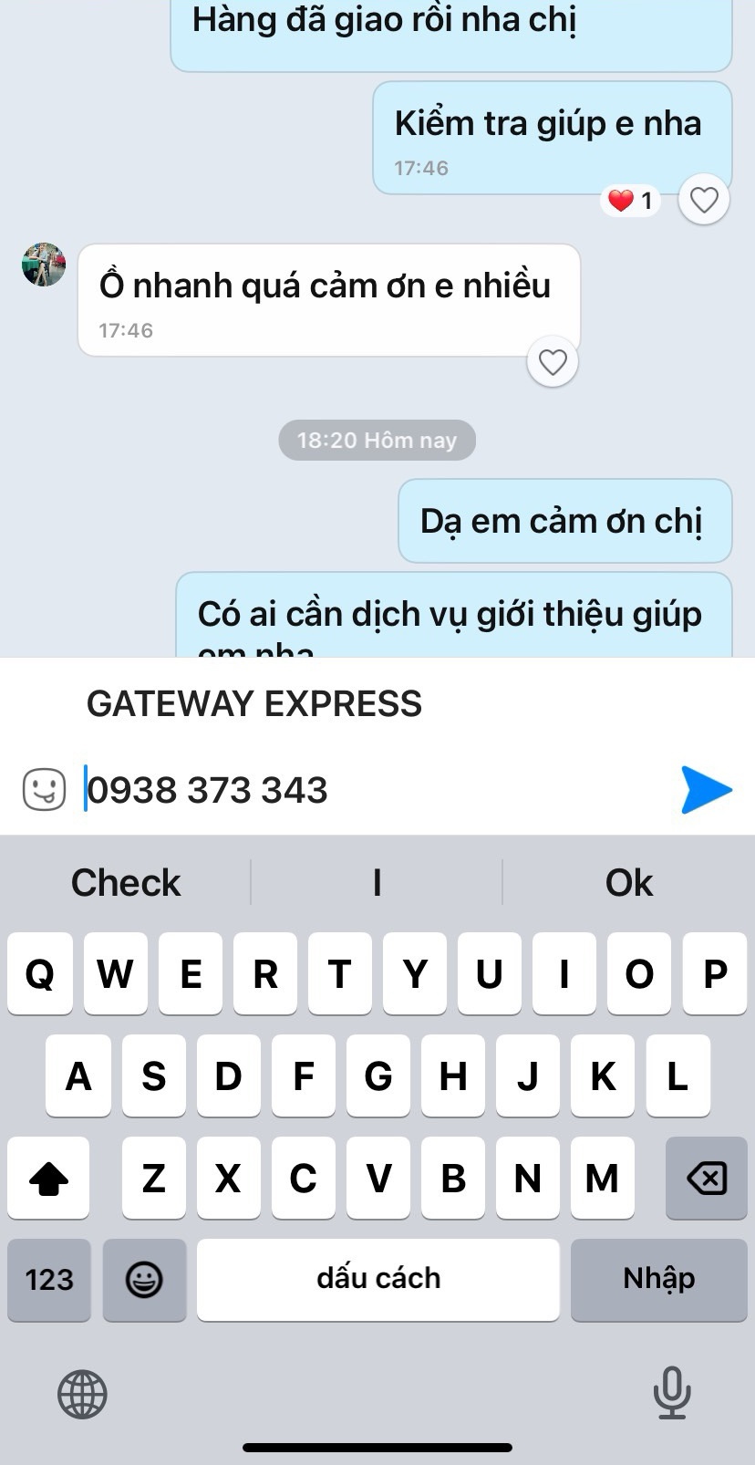 Phản hồi khách hàng 61