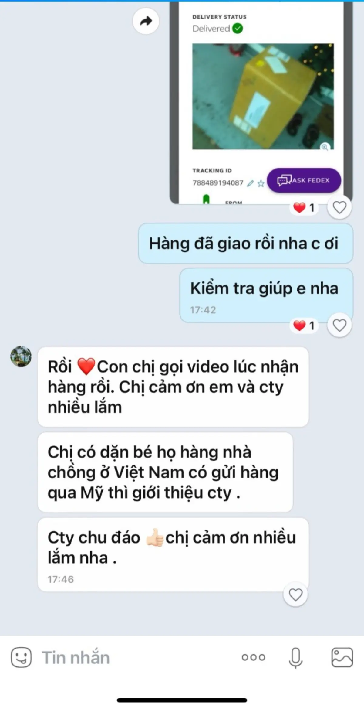 Phản hồi khách hàng 62