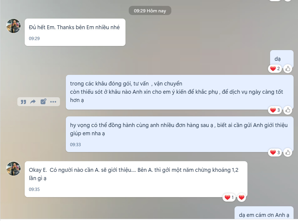 Phản hồi khách hàng 72