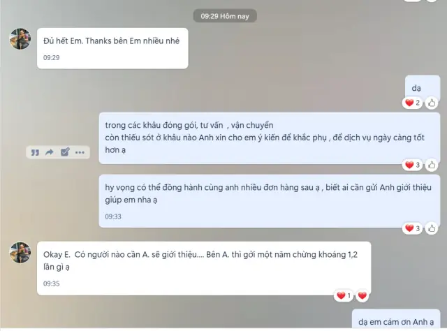 Phản hồi khách hàng 71