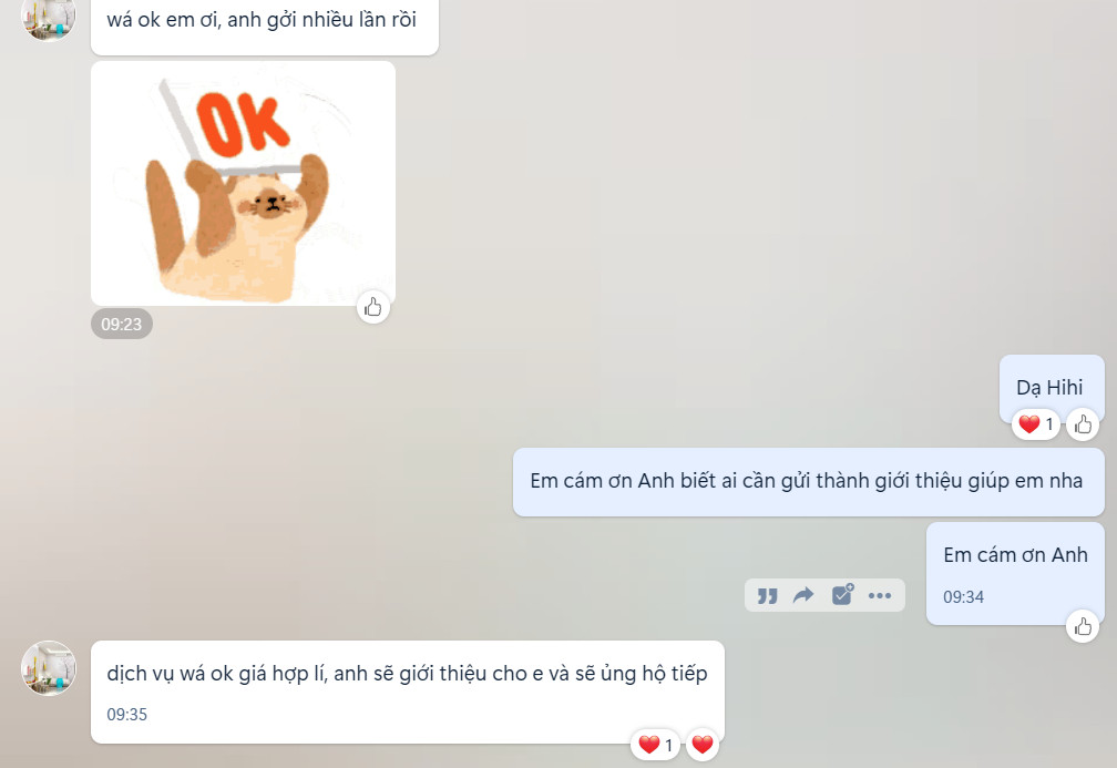 Phản hồi khách hàng 79