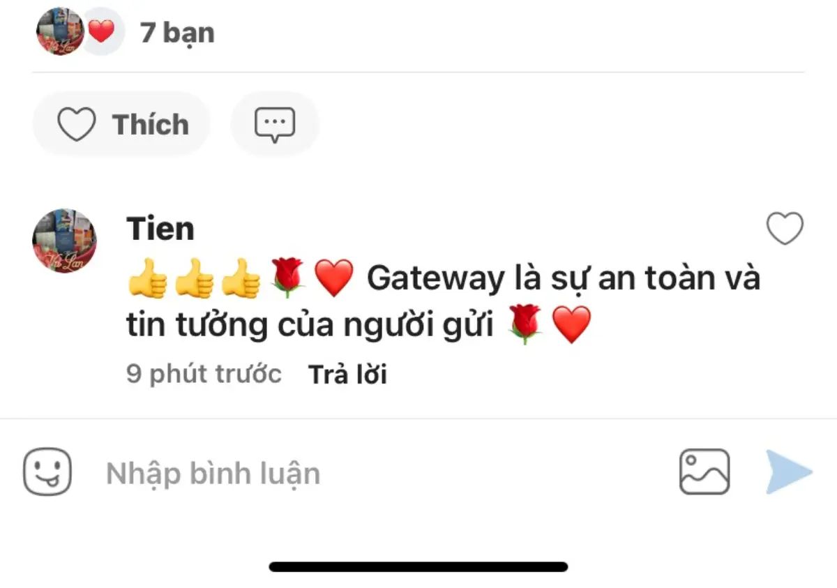 Phản hồi khách hàng 85