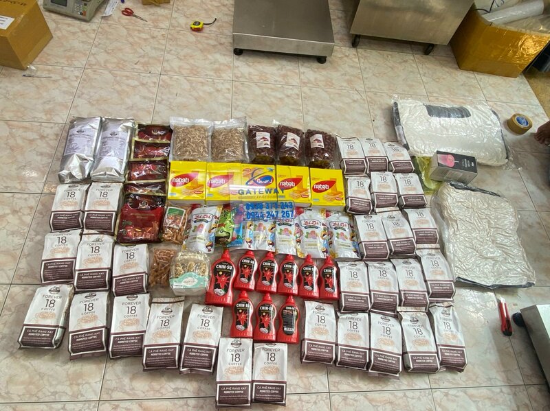 Gửi đồ ăn vặt, cà phê