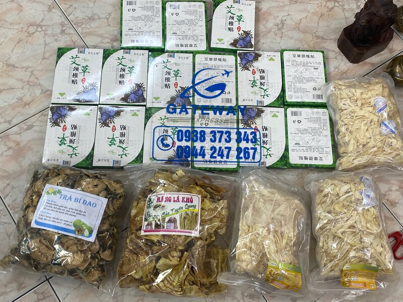 Gửi thuốc đông y, trà